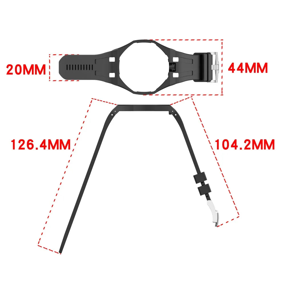 Swatch x AP Royal POP Rubber Strap Case Kit - Blue 3H/12H