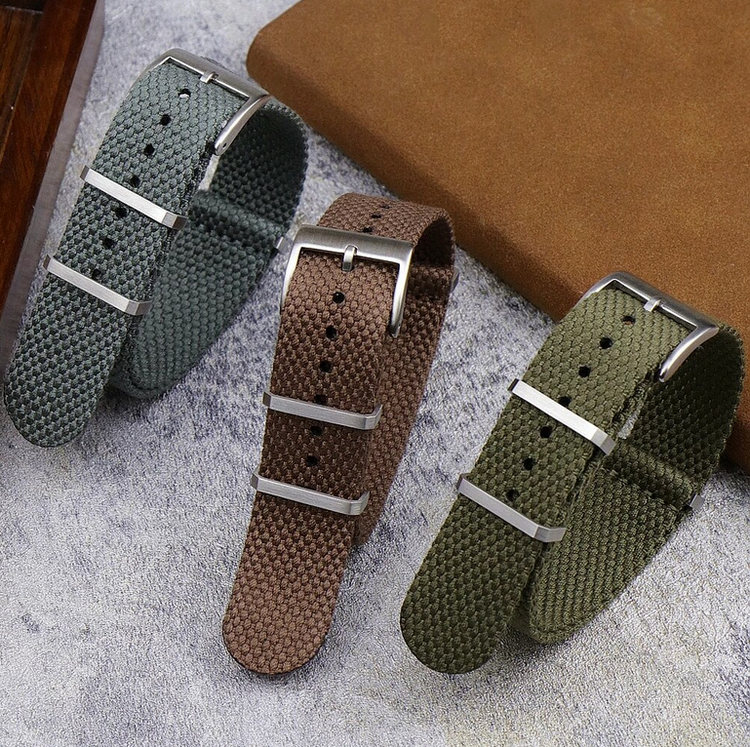 Canvas Weave Nylon Strap