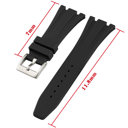 Casioak AP Rubber Strap Modification Kit for Casio GA2100 - White