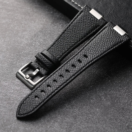 Premium Leather Quick Release Strap For Tissot PRX (40mm) - Black