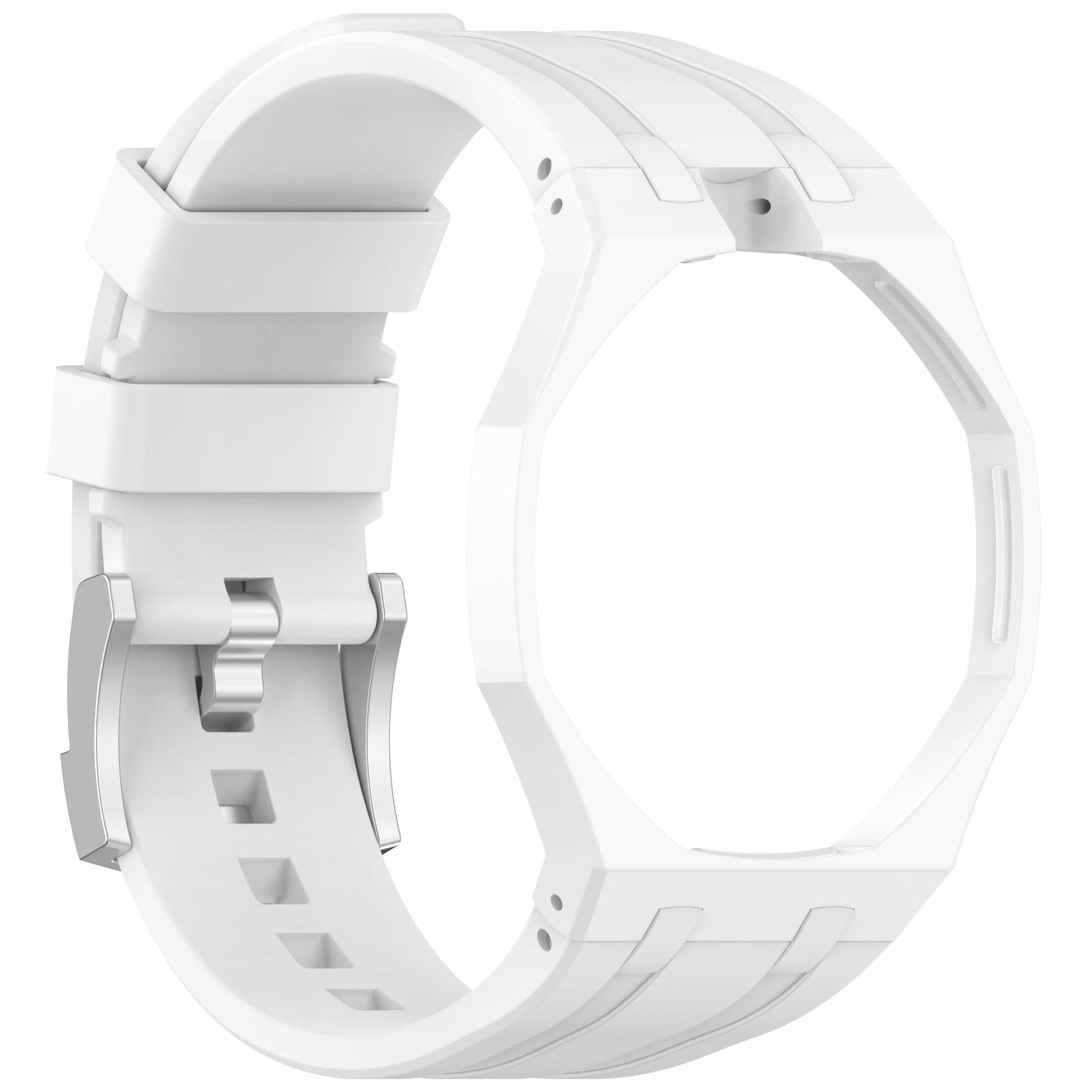 Swatch x AP Royal POP Rubber Strap Case Kit - White (3H/12H)