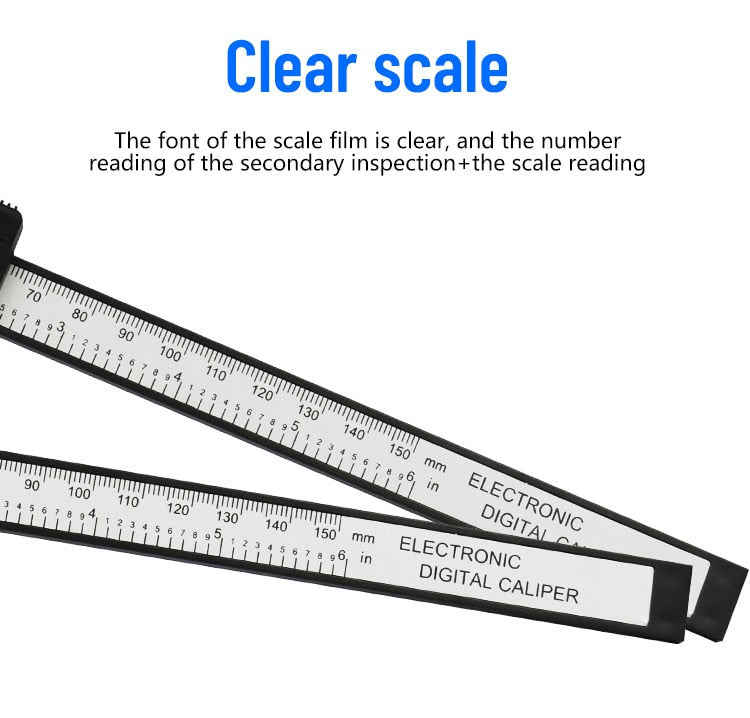 150mm Electronic Plastic Digital Caliper