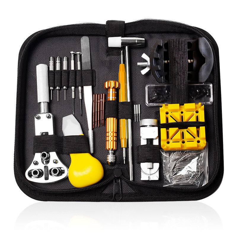 158-Piece Watch Repair Tool Kit