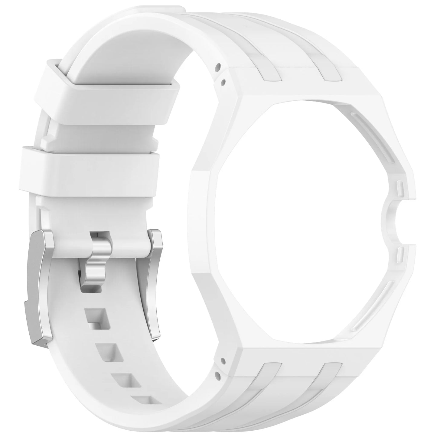 Swatch x AP Royal POP Rubber Strap Case Kit - White (3H/12H)
