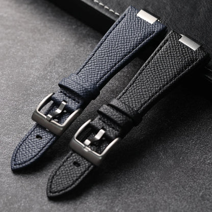 Premium Leather Quick Release Strap For Tissot PRX (40mm) - Blue