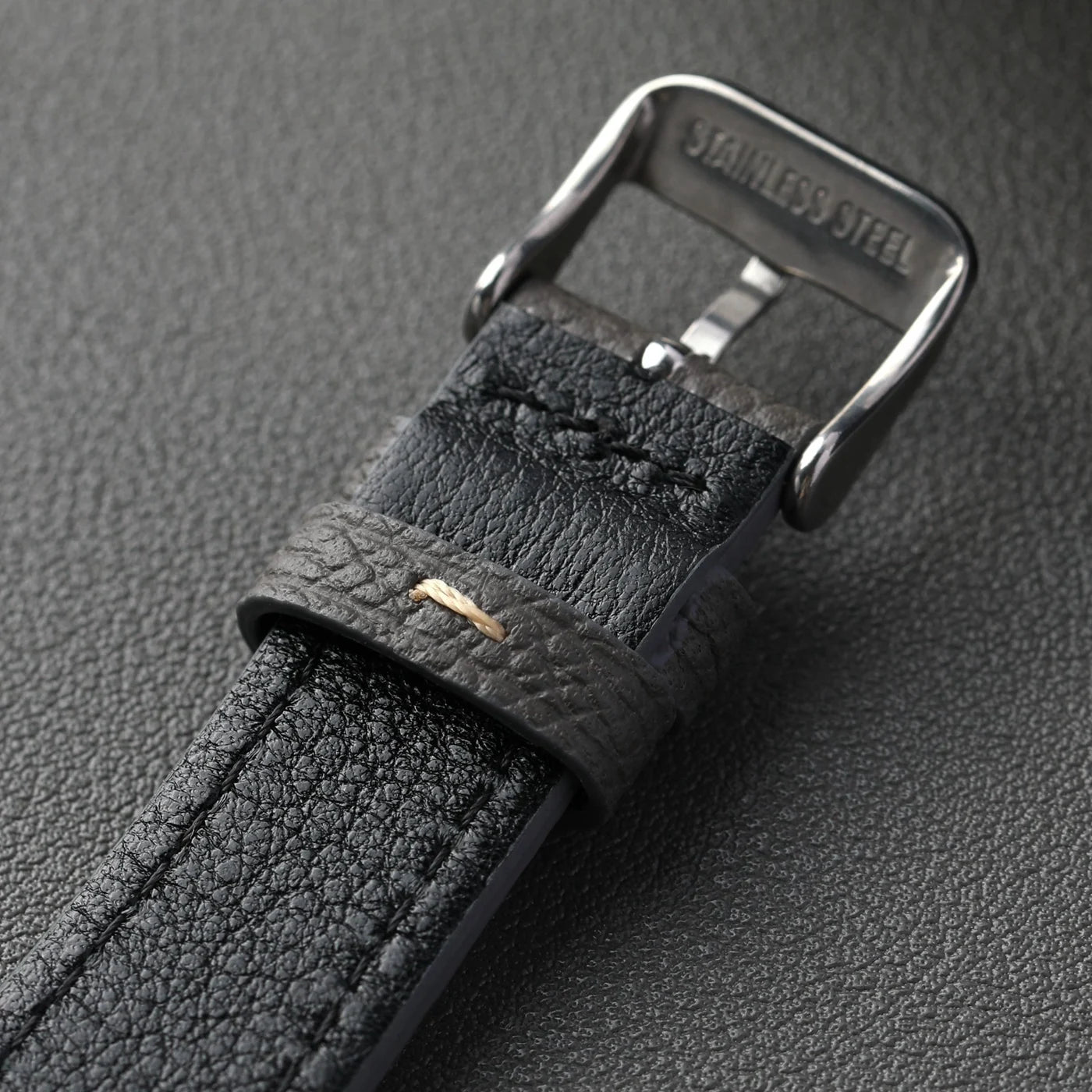 Heritage Epsom Calfskin Leather Strap - Blue / 18mm / 19mm / 20mm / 21mm / 22mm