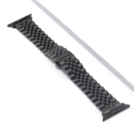 Jubilee Stainless Steel Bracelet for Apple Watch - Black