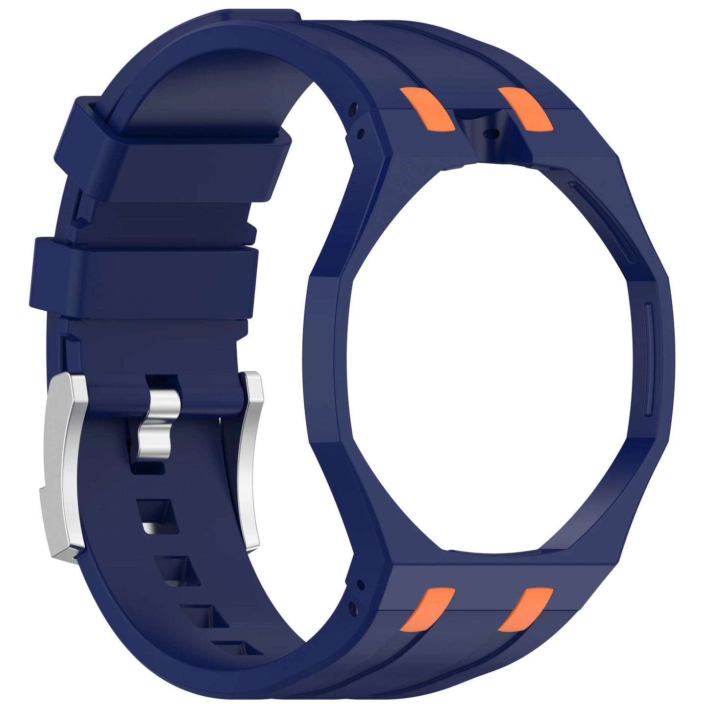 Swatch x AP Royal POP Rubber Strap Case Kit - Blue Orange (3H/12H)