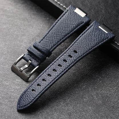 Premium Leather Quick Release Strap For Tissot PRX (40mm) - Blue
