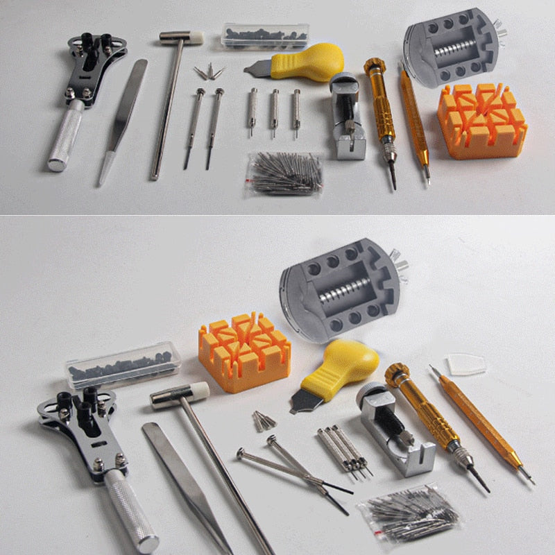 158-Piece Watch Repair Tool Kit
