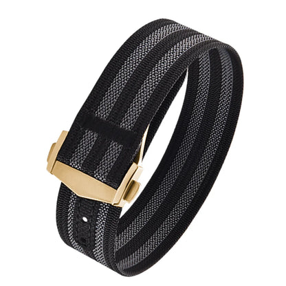 Executive Deployant Clasp Nylon Strap - Bond / 18mm / 20mm / 22mm