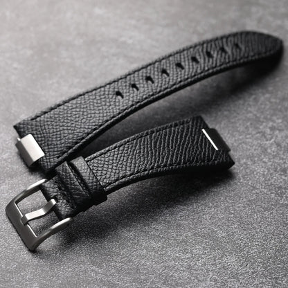 Premium Leather Quick Release Strap For Tissot PRX (40mm) - Black