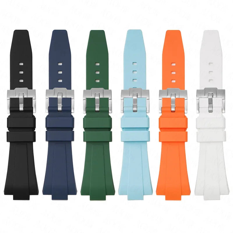 Rubber Strap For Tissot PRX (40/35mm) - Green