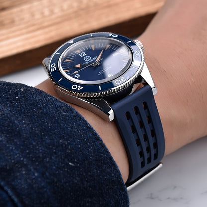 Premium Quick Release FKM Rubber Universal Watch Strap - Red / 20mm / 22mm