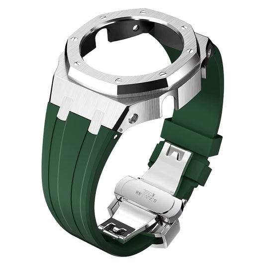 Casioak AP Rubber Strap Modification Kit for Casio GA2100 - Green