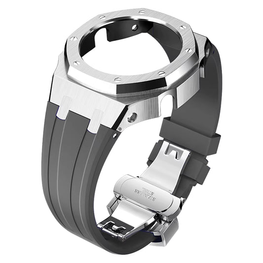 Casioak AP Rubber Strap Modification Kit for Casio GA2100 - Gray