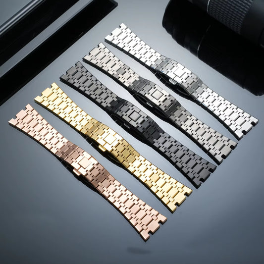 Casioak AP Stainless Steel Modification Kit for Casio GA2100 - Silver
