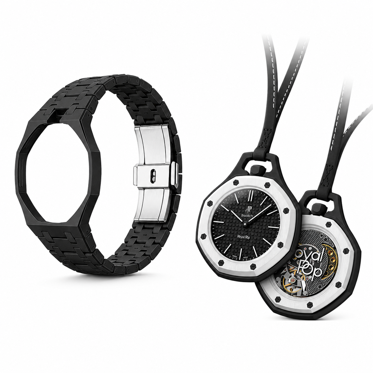 Swatch x AP Royal POP Bracelet Case Kit - Black (12H)