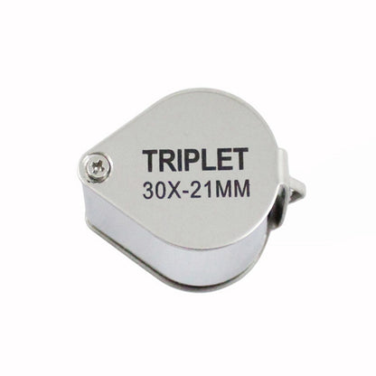 मैग्निफायर पॉकेट ज्वेलरी लूप लूप 30x 21mm