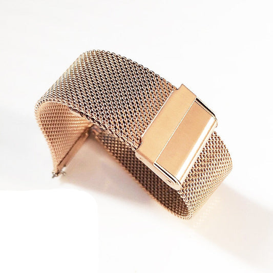 Milanese Mesh Universal Watch Bracelet - Rose Gold / 18mm / 20mm / 22mm