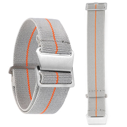 傘兵尼龍錶帶 - 灰橙