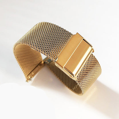 Milanese Mesh Universal Watch Bracelet - Gold / 18mm / 20mm / 22mm