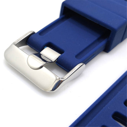 Silicone Flex Rubber Universal Watch Strap - Blue / 20mm / 22mm