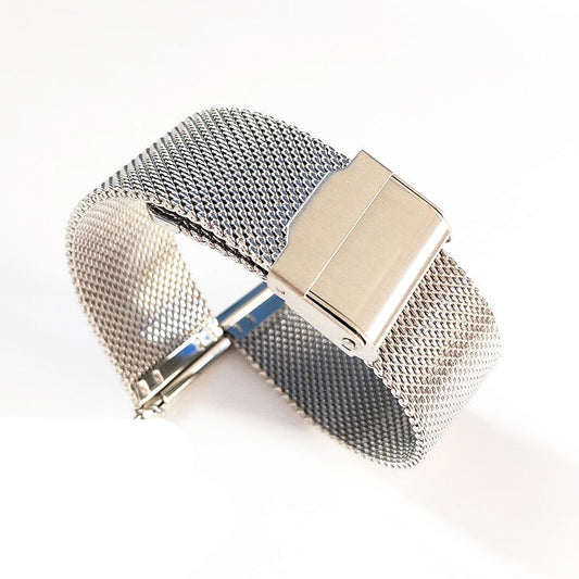 Milanese Mesh Universal Watch Bracelet - Silver / 18mm / 20mm / 22mm