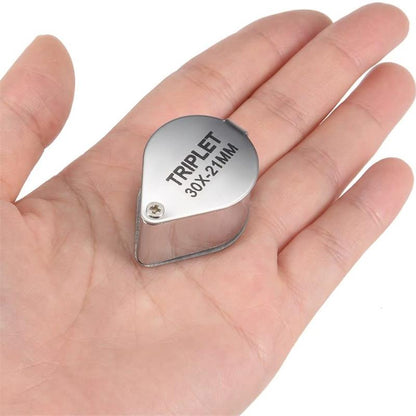 मैग्निफायर पॉकेट ज्वेलरी लूप लूप 30x 21mm