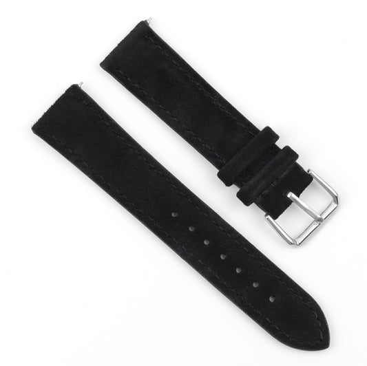 Premium Suede Universal Watch Strap - Black / 18mm / 19mm / 20mm / 22mm