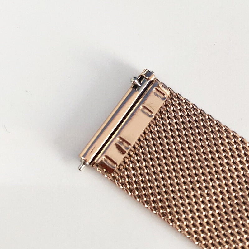Milanese Mesh Universal Watch Bracelet - Rose Gold / 18mm / 20mm / 22mm