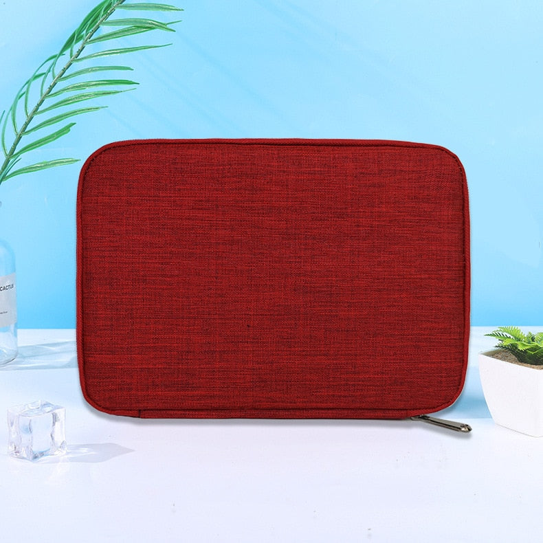 Watch Strap Organizer Case - Red