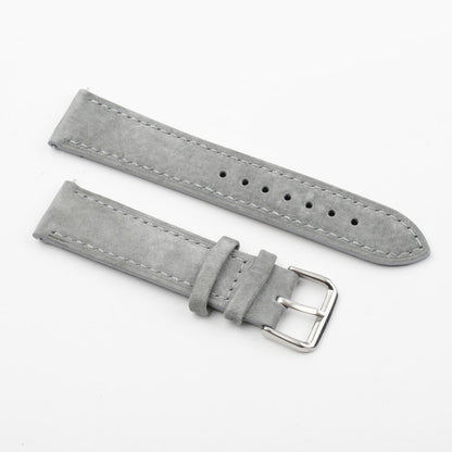 Premium Suede Universal Watch Strap - Gray / 18mm / 19mm / 20mm / 22mm
