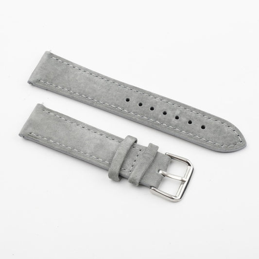 Premium Suede Universal Watch Strap - Gray / 18mm / 19mm / 20mm / 22mm