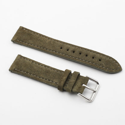 Premium Suede Universal Watch Strap - Green / 18mm / 19mm / 20mm / 22mm