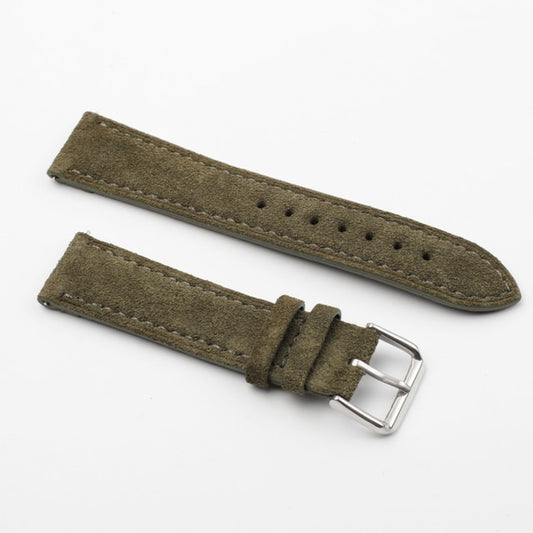 Premium Suede Universal Watch Strap - Green / 18mm / 19mm / 20mm / 22mm
