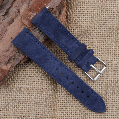 Premium Suede Universal Watch Strap - Blue / 18mm / 19mm / 20mm / 22mm