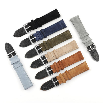 Premium Suede Universal Watch Strap - Green / 18mm / 19mm / 20mm / 22mm