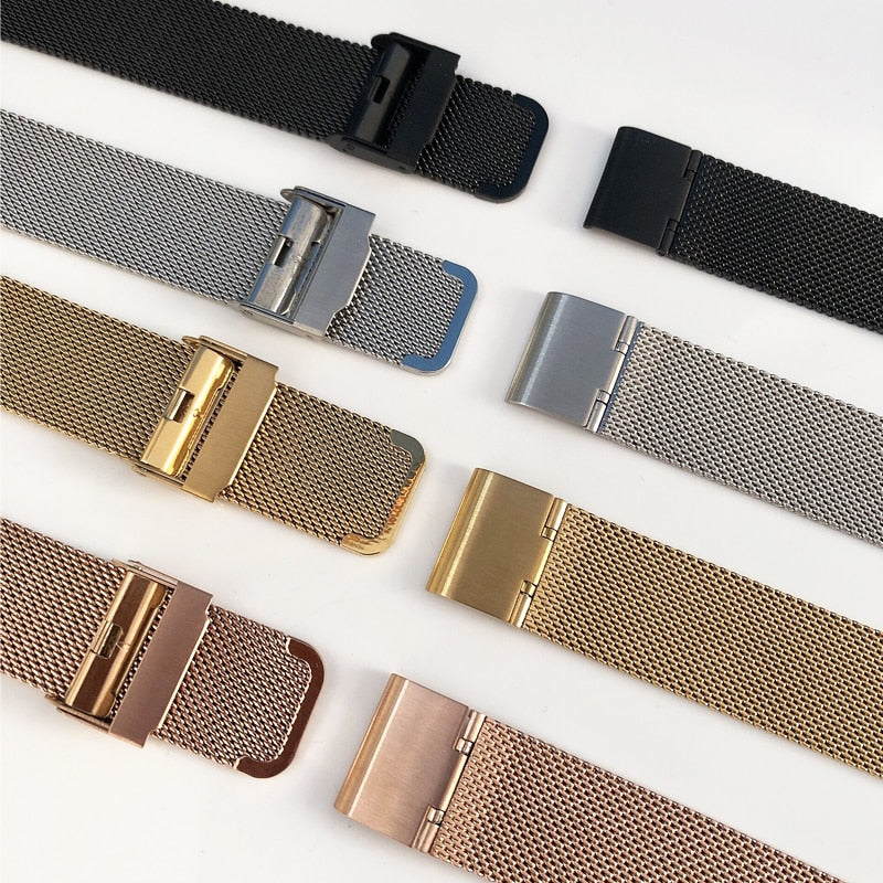Milanese Mesh Universal Watch Bracelet - Gold / 18mm / 20mm / 22mm