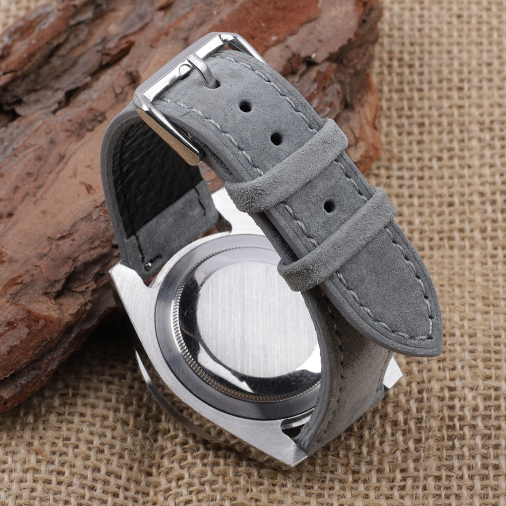 Premium Suede Universal Watch Strap - Black / 18mm / 19mm / 20mm / 22mm
