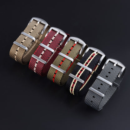 Premium Universal Nylon Strap - Red Beige / 20mm / 22mm