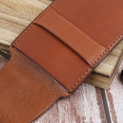 Genuine Leather Watch Pouch - Black