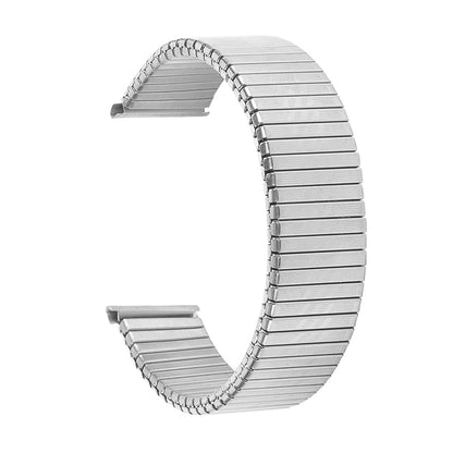 Metal Elastic Universal Watch Bracelet - Silver / 16mm / 18mm / 20mm