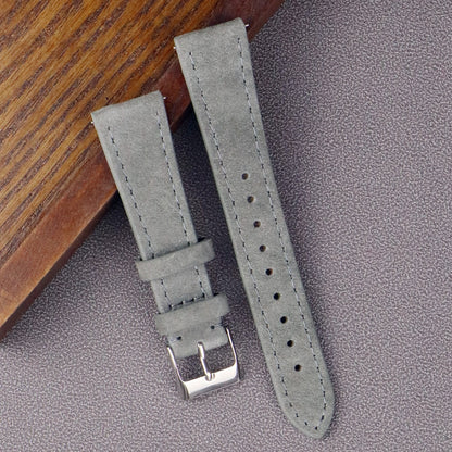 Classic Suede Universal Watch Strap - Gray / 18mm / 20mm / 22mm