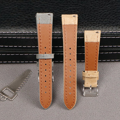 Classic Suede Universal Watch Strap - Light Coffee / 18mm / 20mm / 22mm