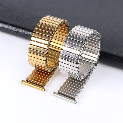 Metal Elastic Universal Watch Bracelet - Gold / 16mm / 18mm / 20mm