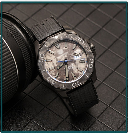 Tropical FKM Universal Rubber Dive Strap - Blue / 20mm / 22mm