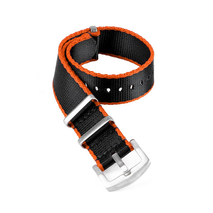 安全帶 NATO - 黑橙