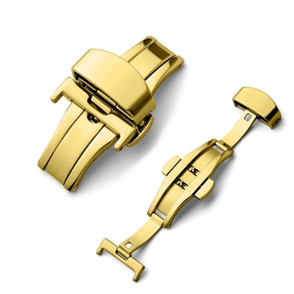 Butterfly Deployment Universal Watch Clasp - Gold / 16mm / 18mm / 20mm / 22mm / 24mm