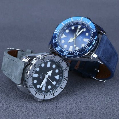 Classic Suede Universal Watch Strap - Dark Blue / 18mm / 20mm / 22mm